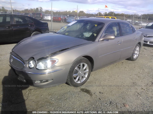 2G4WE587361201362 - 2006 BUICK LACROSSE CXS GRAY photo 2