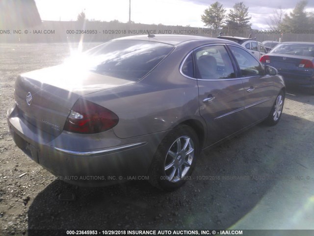 2G4WE587361201362 - 2006 BUICK LACROSSE CXS GRAY photo 4