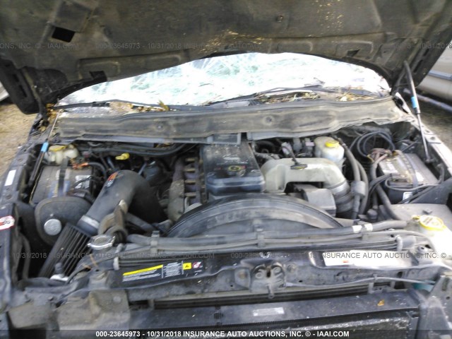 3D7KU28C74G243884 - 2004 DODGE RAM 2500 ST/SLT 黑色 照片 10