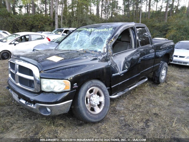 3D7KU28C74G243884 - 2004 DODGE RAM 2500 ST/SLT 黑色 照片 2