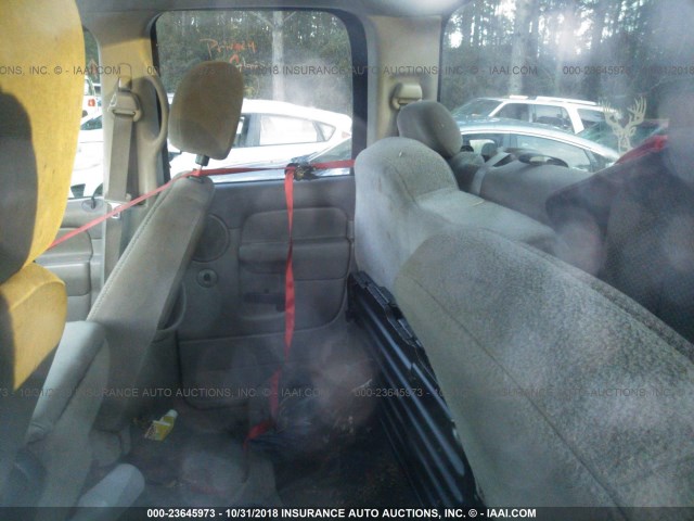 3D7KU28C74G243884 - 2004 DODGE RAM 2500 ST/SLT 黑色 照片 8