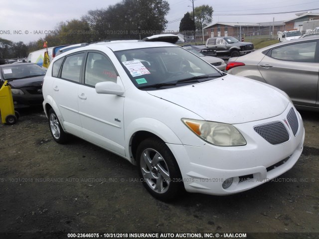 5Y2SL63855Z416827 - 2005 PONTIAC VIBE WHITE photo 1