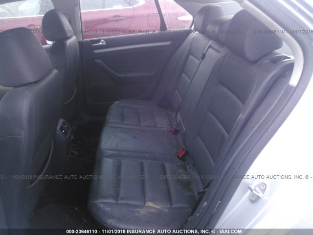 3VWEF71K17M193843 - 2007 VOLKSWAGEN JETTA WOLFSBURG 银色 照片 8
