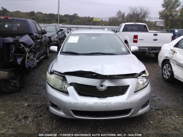 JTDBL40E199058159 - 2009 TOYOTA COROLLA LE/XLE GRAY photo 6