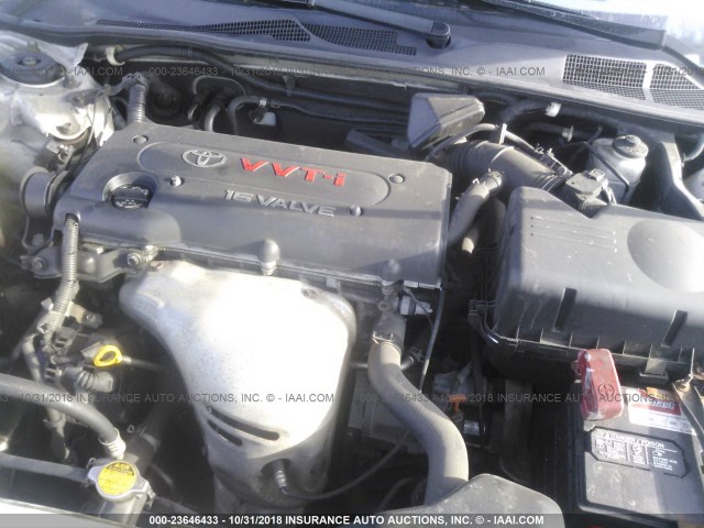 4T1BE30K64U276254 - 2004 TOYOTA CAMRY LE/XLE/SE WHITE photo 10