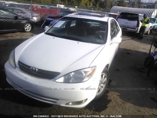 4T1BE30K64U276254 - 2004 TOYOTA CAMRY LE/XLE/SE WHITE photo 2