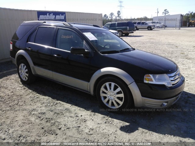 1FMDK07W78GA21738 - 2008 FORD TAURUS X EDDIE BAUER BLACK photo 1