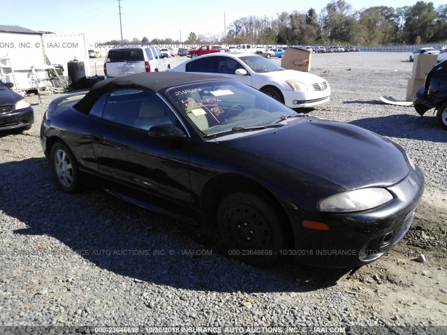 4A3AX35G2WE024140 - 1998 MITSUBISHI ECLIPSE SPYDER GS 黑色 照片 1