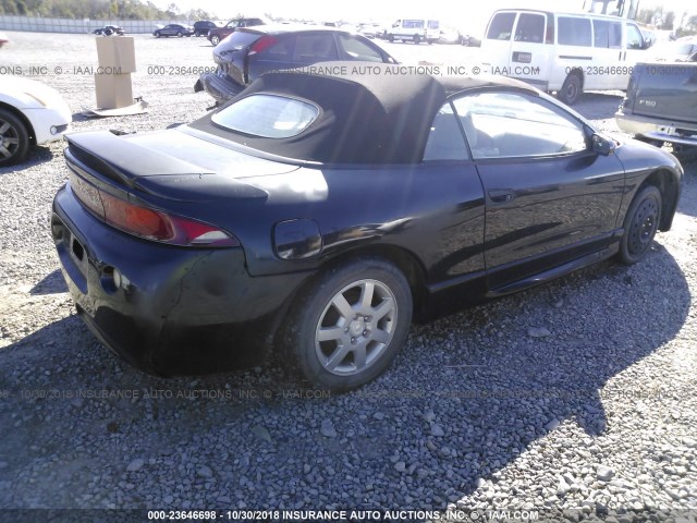 4A3AX35G2WE024140 - 1998 MITSUBISHI ECLIPSE SPYDER GS 黑色 照片 4