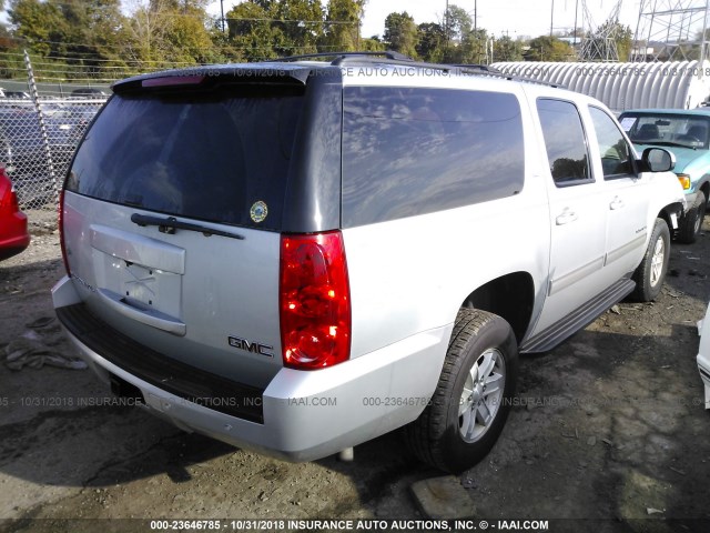 1GKS2KE74ER129807 - 2014 GMC YUKON XL K1500 SLT SILVER photo 2