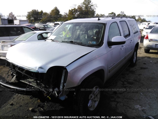 1GKS2KE74ER129807 - 2014 GMC YUKON XL K1500 SLT SILVER photo 4