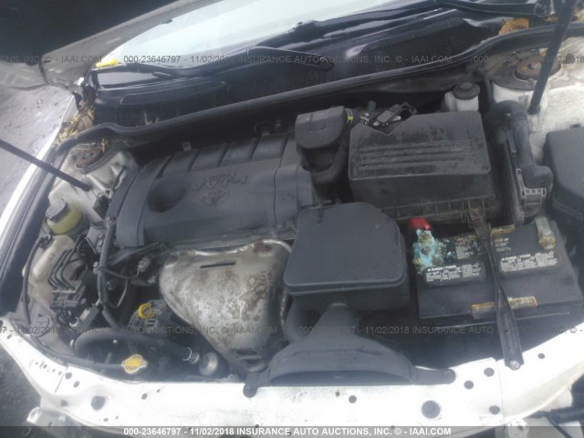 4T1BF3EK3BU716224 - 2011 TOYOTA CAMRY SE/LE/XLE WHITE photo 10