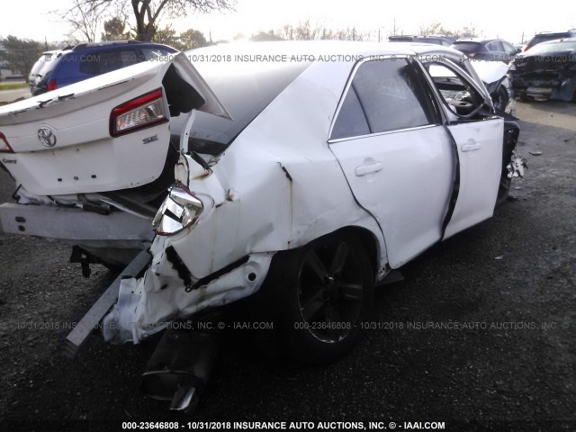 4T1BF1FKXCU576015 - 2012 TOYOTA CAMRY SE/LE/XLE თეთრი ფოტო 4