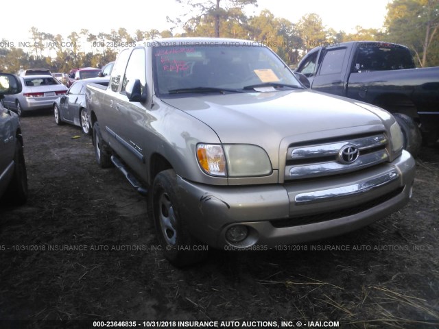 5TBRN34143S352554 - 2003 TOYOTA TUNDRA ACCESS CAB SR5 GOLD photo 6