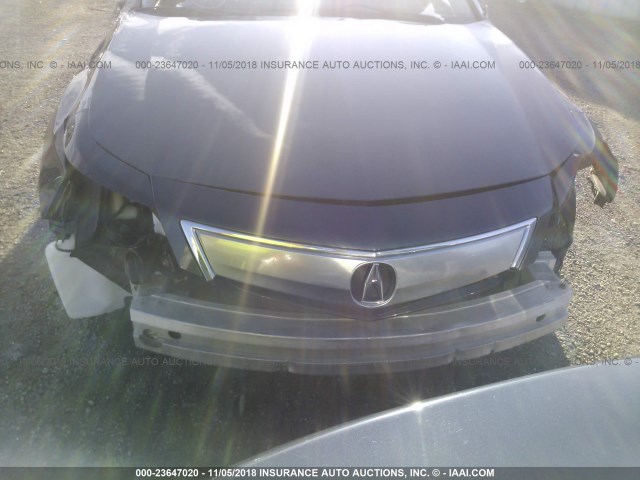 19UUA8F38EA007635 - 2014 ACURA TL SE GRAY photo 6