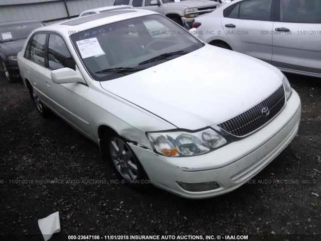 4T1BF28B62U243005 - 2002 TOYOTA AVALON XL/XLS WHITE photo 1