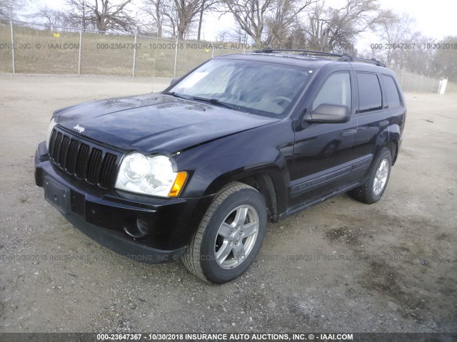 1J4GR48KX6C130449 - 2006 JEEP GRAND CHEROKEE LAREDO/COLUMBIA/FREEDOM 黑色 照片 2