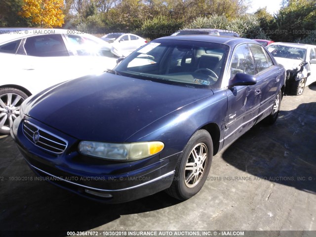2G4WB52K0Y1117136 - 2000 BUICK REGAL LS BLUE photo 6