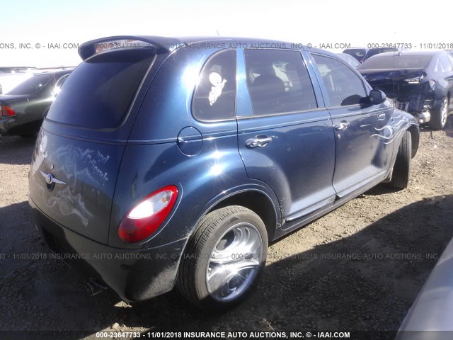 3C4FY48B02T381791 - 2002 CHRYSLER PT CRUISER CLASSIC BLUE photo 4