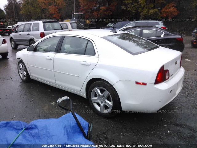 1G1ZB5E02CF200136 - 2012 CHEVROLET MALIBU LS Ağ foto 3