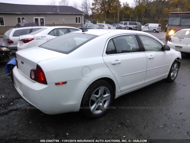 1G1ZB5E02CF200136 - 2012 CHEVROLET MALIBU LS Ağ foto 4