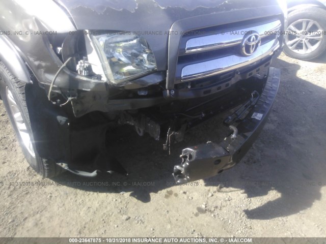 5TBRT341X5S461643 - 2005 TOYOTA TUNDRA ACCESS CAB SR5 GRAY photo 6