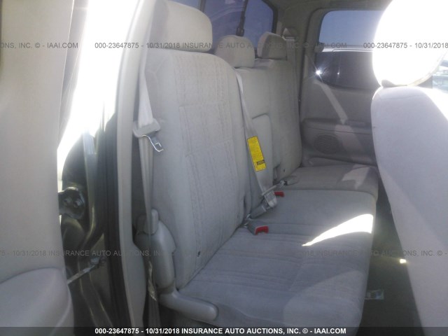 5TBRT341X5S461643 - 2005 TOYOTA TUNDRA ACCESS CAB SR5 GRAY photo 8