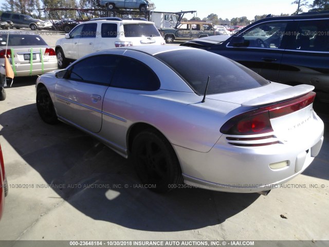 4B3AG52H61E072888 - 2001 DODGE STRATUS R/T SILVER photo 3