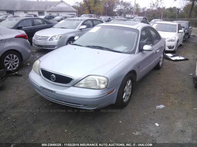 1MEFM55S4YG645287 - 2000 MERCURY SABLE LS PREMIUM SILVER photo 2