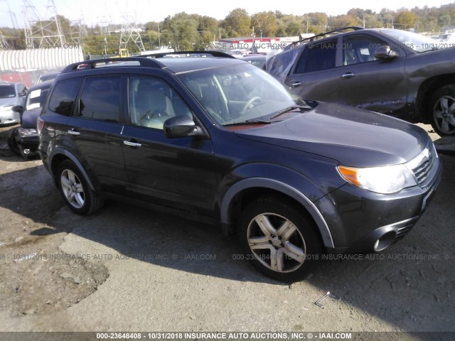 JF2SH64689H721668 - 2009 SUBARU FORESTER 2.5X LIMITED GRAY photo 1