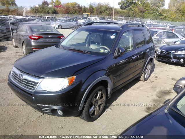 JF2SH64689H721668 - 2009 SUBARU FORESTER 2.5X LIMITED GRAY photo 2