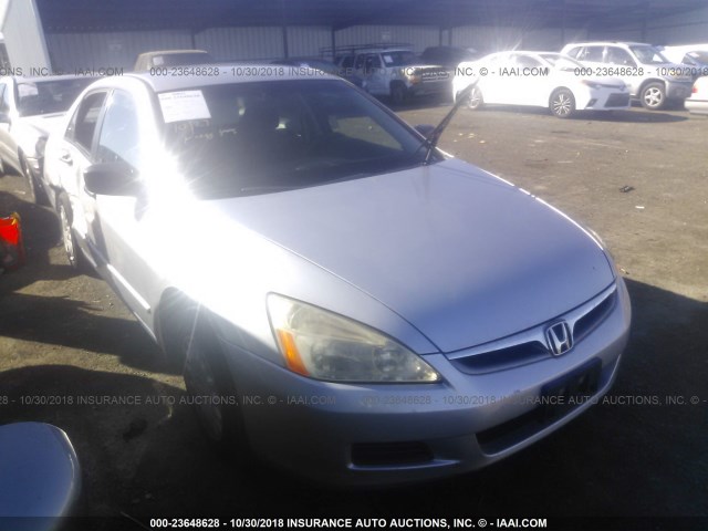 JHMCM56137C001164 - 2007 HONDA ACCORD VALUE SILVER photo 1