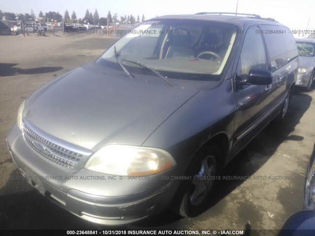 2FMZA5242XBA36214 - 1999 FORD WINDSTAR SE GRAY photo 2