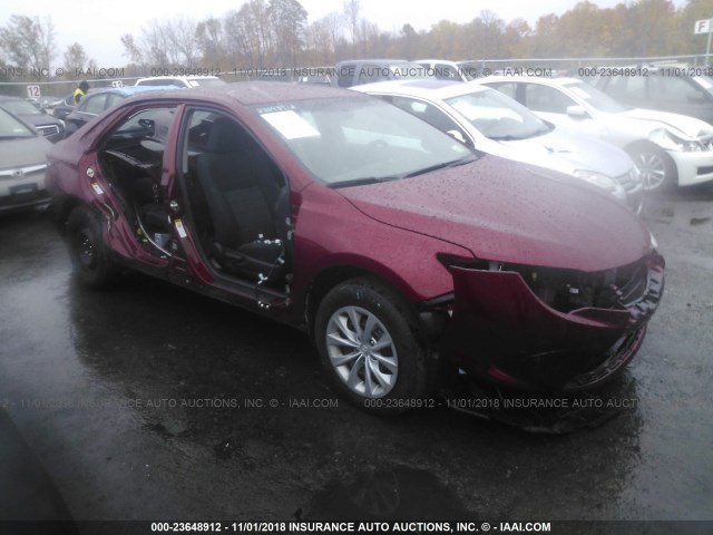4T1BF1FK6FU907581 - 2015 TOYOTA CAMRY LE/XLE/SE/XSE RED photo 1