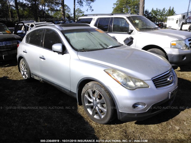 JN1AJ0HR3BM850515 - 2011 INFINITI EX35 JOURNEY SILVER photo 1