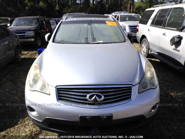 JN1AJ0HR3BM850515 - 2011 INFINITI EX35 JOURNEY SILVER photo 6