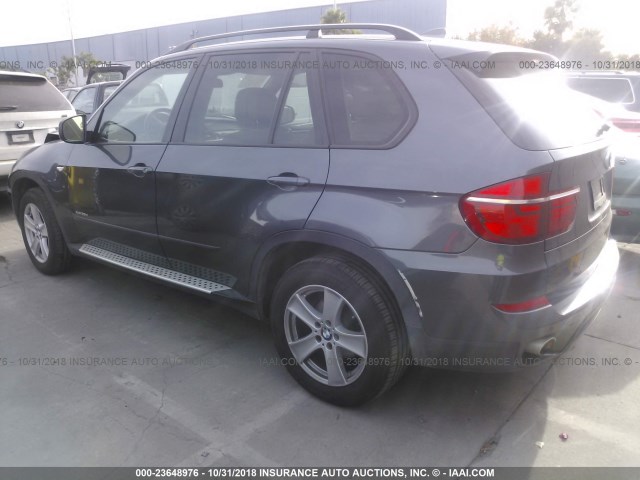 5UXZW0C54CL671685 - 2012 BMW X5 XDRIVE35D Gri fotoğraf 3
