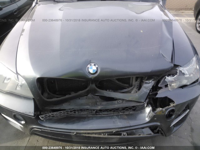 5UXZW0C54CL671685 - 2012 BMW X5 XDRIVE35D GRAY photo 6