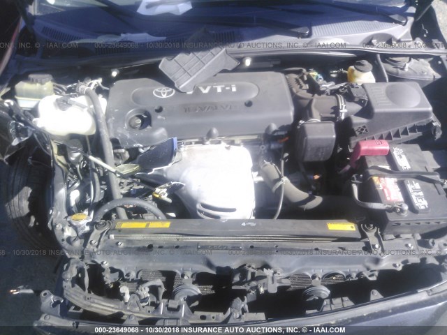 JTKDE177360100056 - 2006 TOYOTA SCION TC შავი ფოტო 10