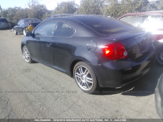 JTKDE177360100056 - 2006 TOYOTA SCION TC შავი ფოტო 3