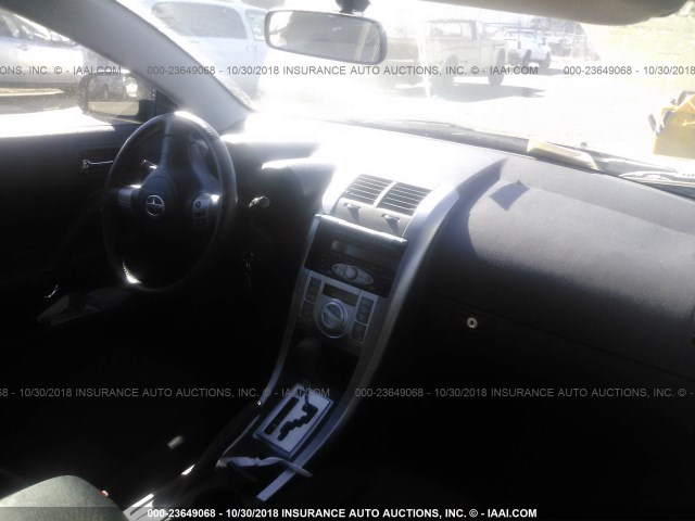 JTKDE177360100056 - 2006 TOYOTA SCION TC შავი ფოტო 5