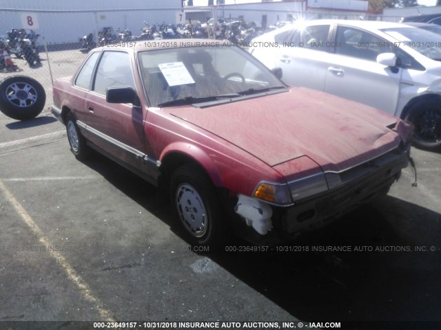 JHMBA6220HC013010 - 1987 HONDA PRELUDE 1800 RED photo 1