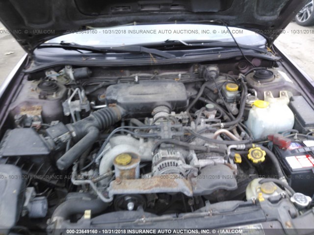 4S3BG6851X7623037 - 1999 SUBARU LEGACY OUTBACK/SSV/LIMITED/30TH PURPLE photo 10