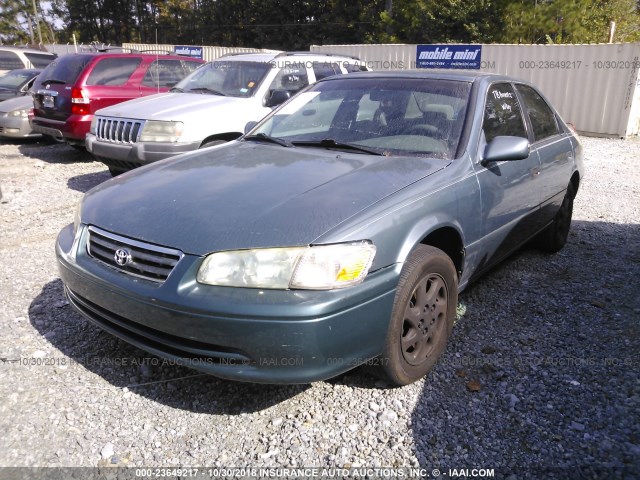 4T1BG22K51U855121 - 2001 TOYOTA CAMRY CE/LE/XLE 蓝色 照片 2