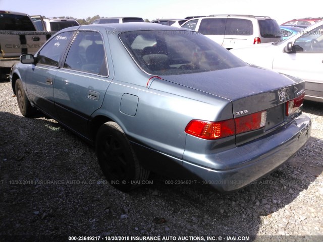 4T1BG22K51U855121 - 2001 TOYOTA CAMRY CE/LE/XLE 蓝色 照片 3