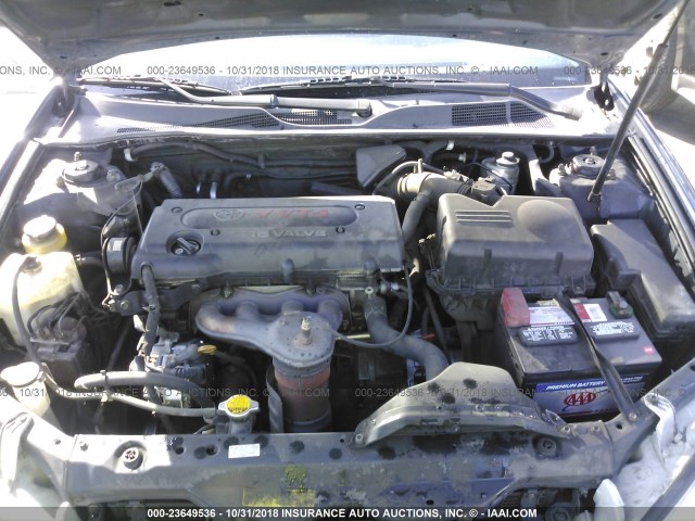 4T1BE32K55U384928 - 2005 TOYOTA CAMRY LE/XLE/SE BLUE photo 10