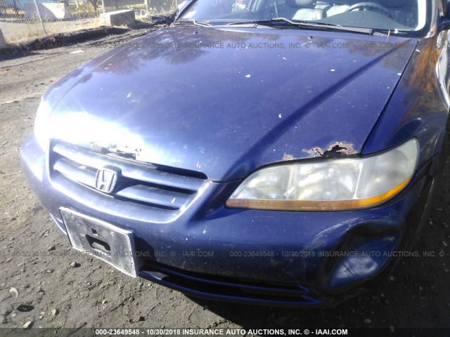 1HGCG66851A129731 - 2001 HONDA ACCORD EX BLUE photo 6