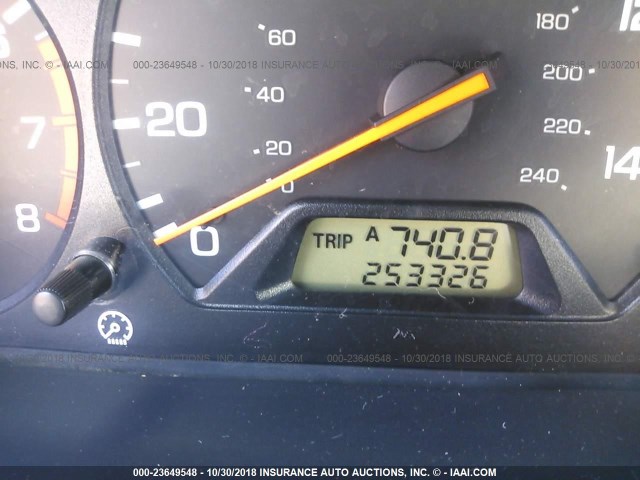 1HGCG66851A129731 - 2001 HONDA ACCORD EX BLUE photo 7