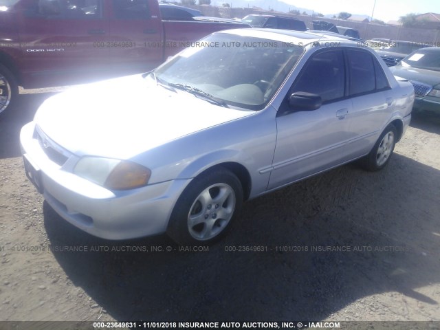 JM1BJ2211Y0285018 - 2000 MAZDA PROTEGE ES 银色 照片 2