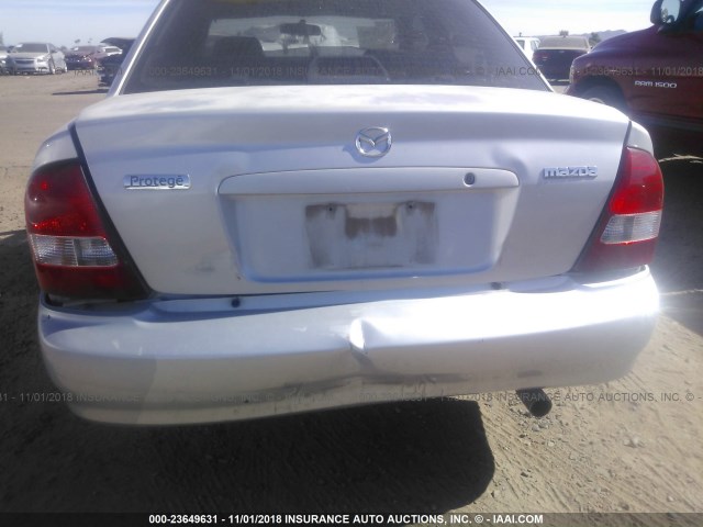 JM1BJ2211Y0285018 - 2000 MAZDA PROTEGE ES 银色 照片 6